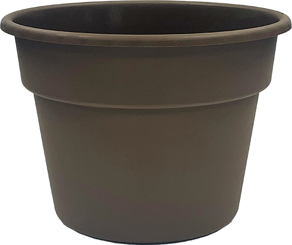 12 Inch Patio Pot Cocoa – 50 per case - Decorative Planters
